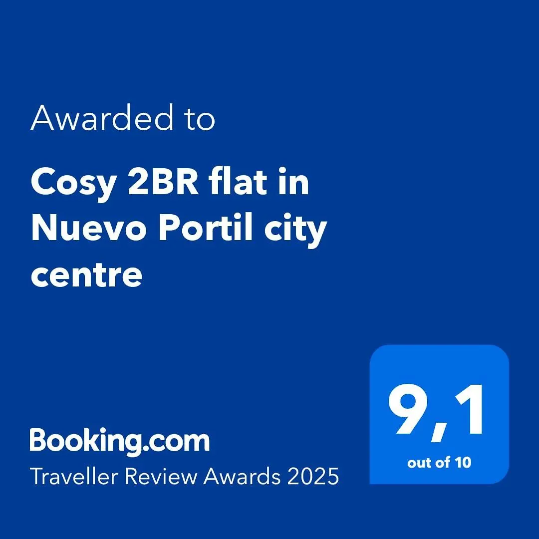 Cosy 2Br Flat In Nuevo Portil City Centre El Portil